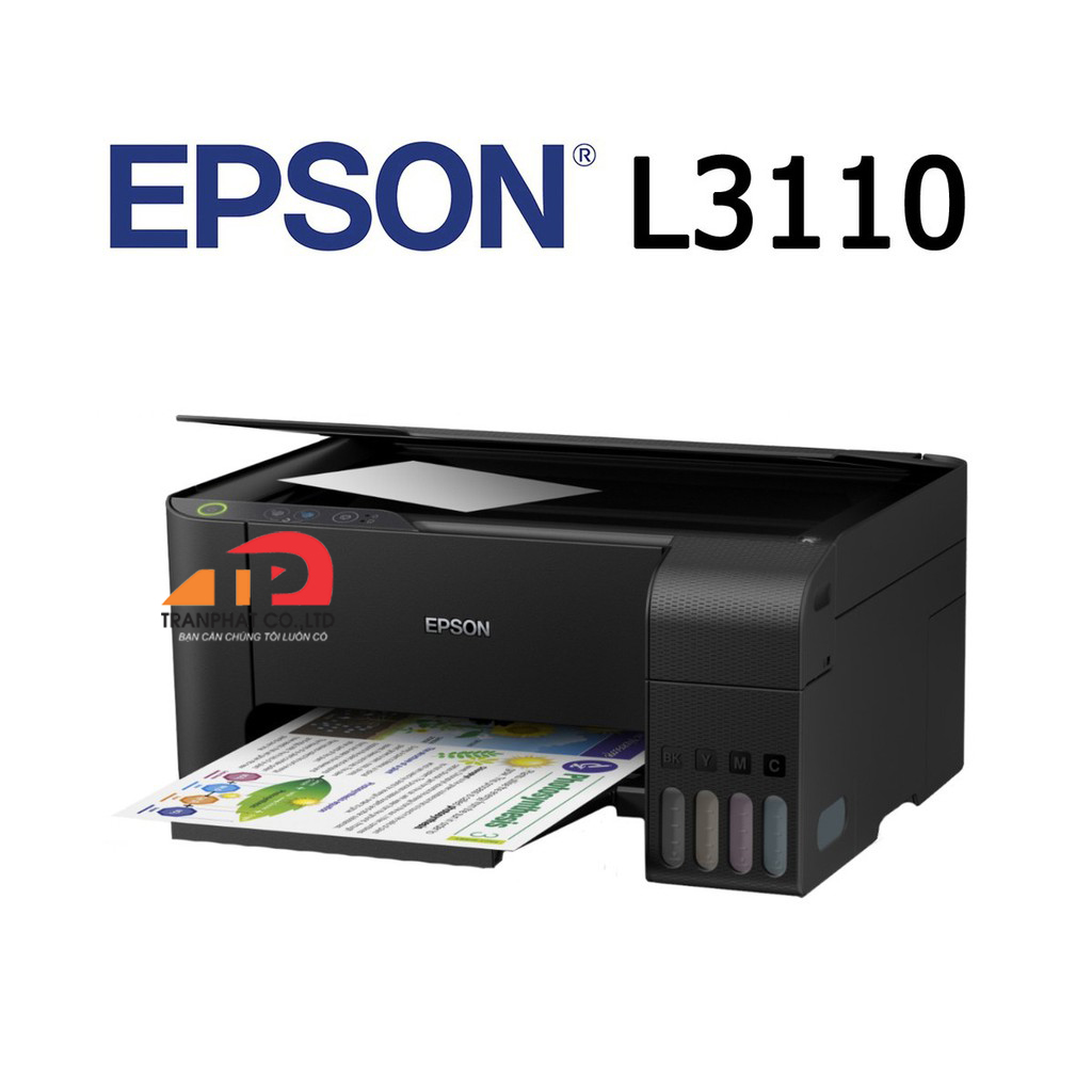 Máy in đa năng Epson L3110 giải pháp hoàn hảo cho in số lượng