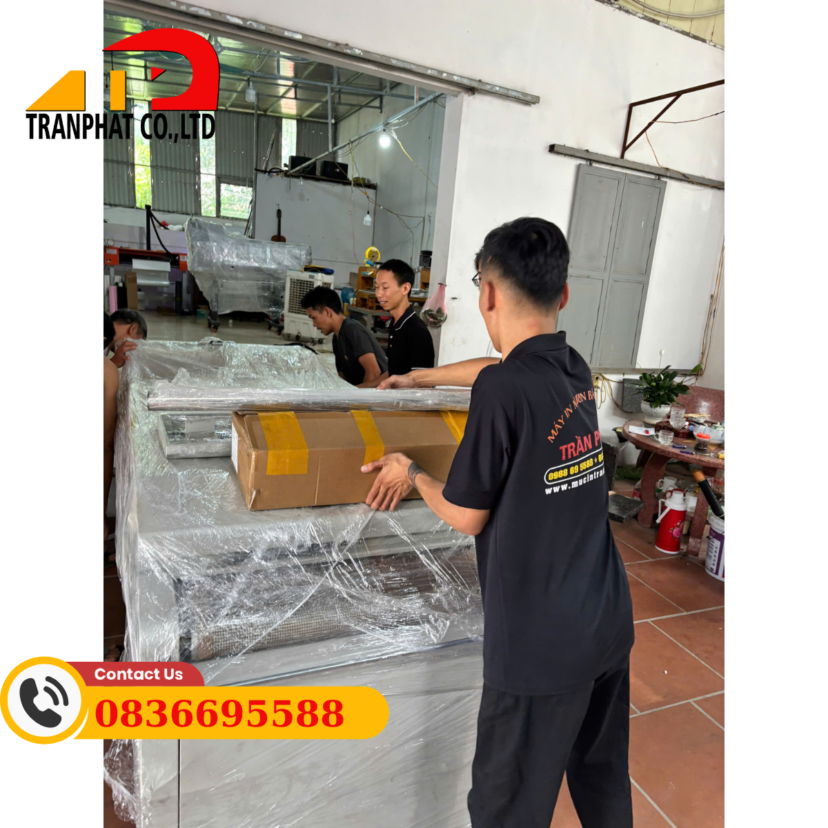 TRẦN PHÁT – CHUYÊN CUNG CẤP MÁY IN PET CHÍNH HÃNG TOÀN QUỐC