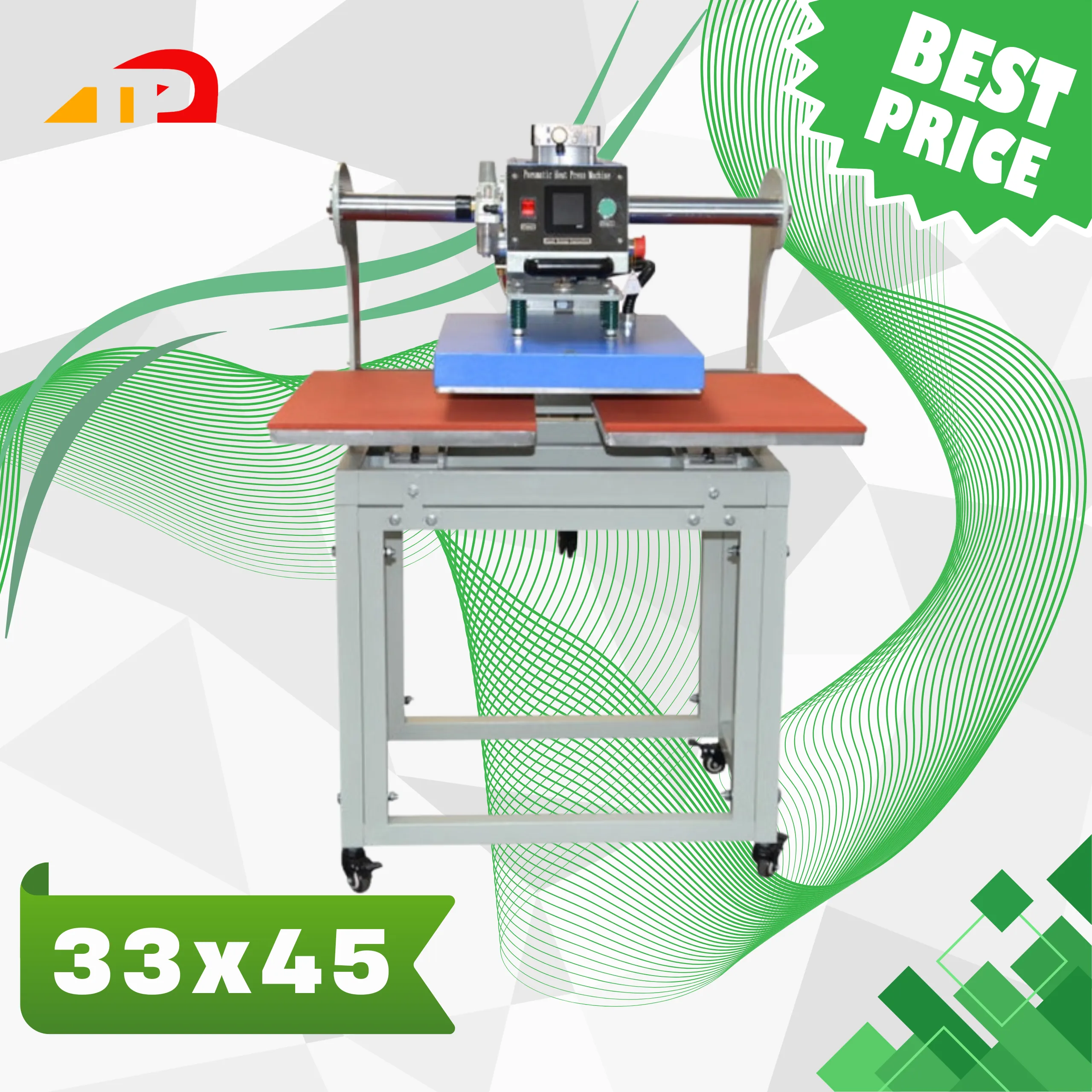 Máy Ép Nhiệt 2 Mâm 32×45 – Ép Nhanh, Năng Suất Cao | Giá Tốt Tại Trần Phát