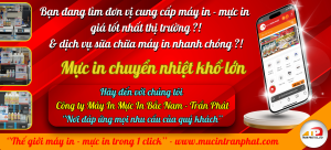 Mực in chuyển nhiệt khổ lớn